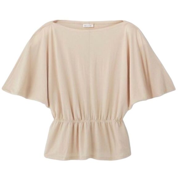 2/$30 Prologue Dolman SS Blouse yellow cream - Picture 1 of 6